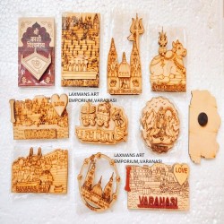 GIFT MAGNETS KASHI VARANASI CARVED GIFT MAGNETS KASHI VARANASI CARVED