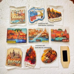 BANARAS GHAT DESIGNS PRINTED MAGNETS BANARAS GHAT DESIGNS PRINTED MAGNETS