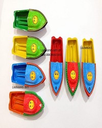 Pop pop boats for children hand painted