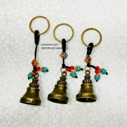 NEW TIBETAN DESIGNS METAL BELLS KEYCHAINS NEW TIBETAN DESIGNS METAL BELLS KEYCHAINS