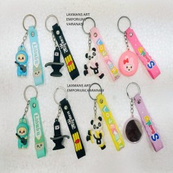 TRENDY RUBBER GIFT KEYCHAINS FOR CHILDREN TRENDY RUBBER GIFT KEYCHAINS FOR CHILDREN