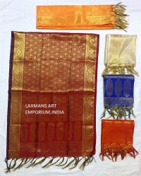 Silk zari scarves duppatta from banaras