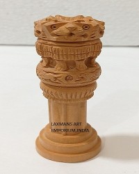 wooden ashoka pillar from banaras