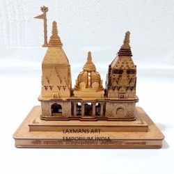 Kashi Vishwanath golden shiva temple model from banaras