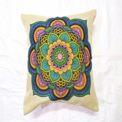 CUSHION COVERS & POUFS